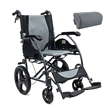 Amazon | HAIBOO 車椅子 折りたたみ 軽量 コンパクト アルミ製